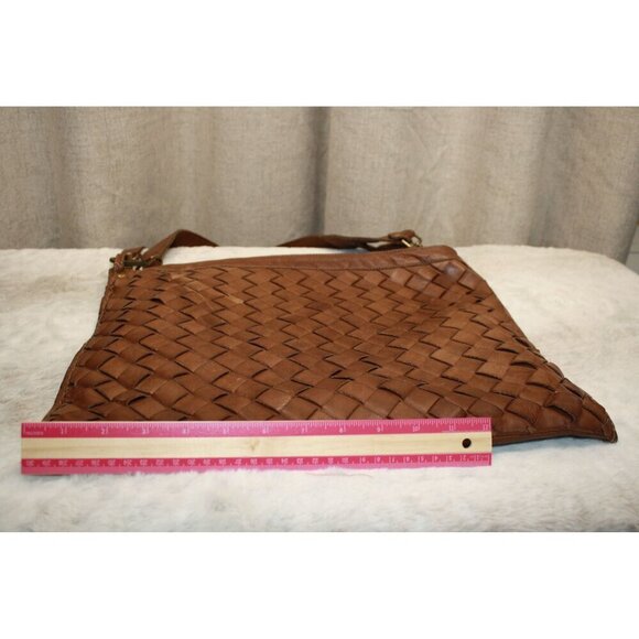 Civico 93 Leather Brown Purse Womens Made in Italy - Picture 10 of 10